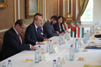 Jordánia külügyminisztere tett látogatást az Akadémián