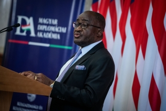 Libéria külügyminisztere járt nálunk