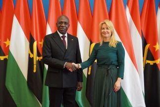 Angola külügyminisztere a Magyar Diplomáciai Akadémián